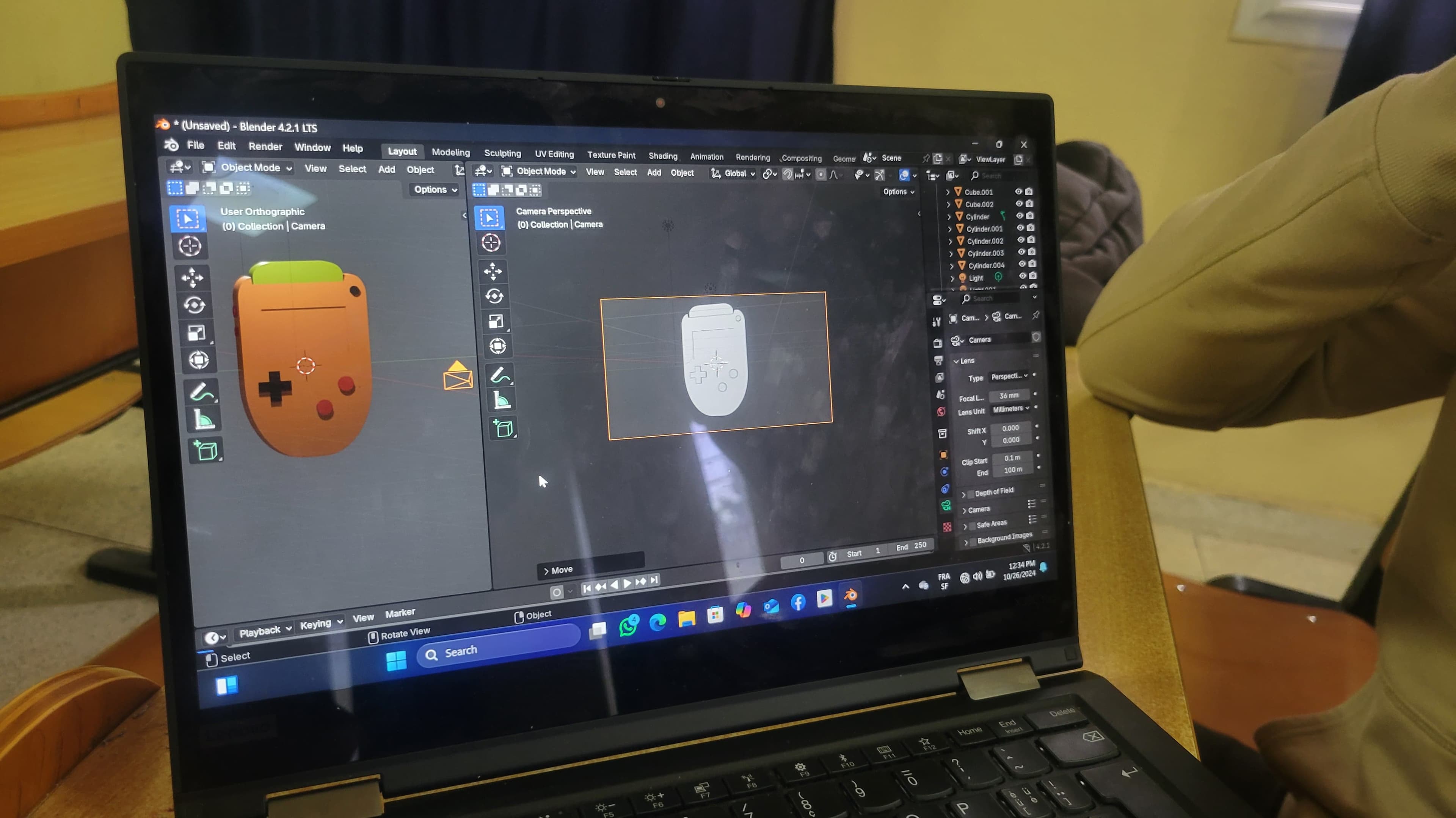 Formation en modélisation 3D (Blender)