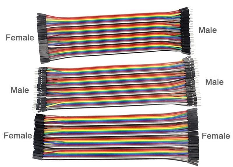Kit de Câbles Jumper Dupont (40 fils M-M / M-F / F-F)