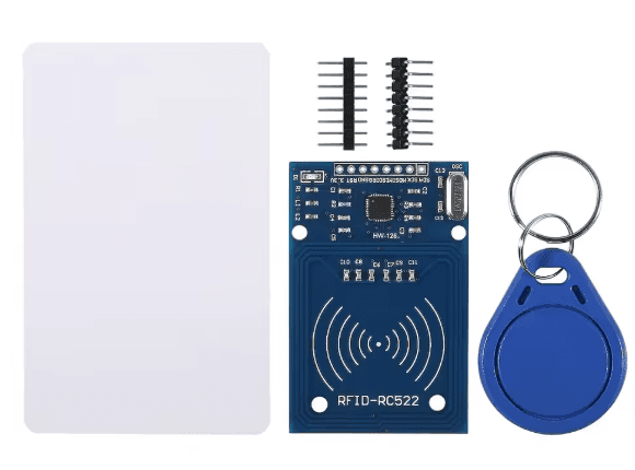 Module Lecteur RFID RC522 avec Carte et Porte-clés