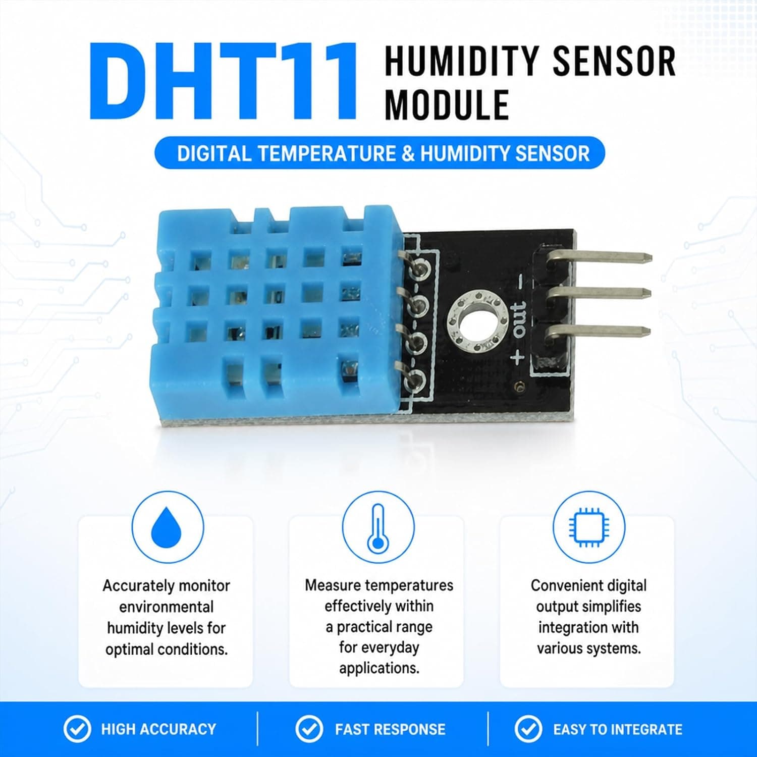 Capteur de température et humidité DHT22