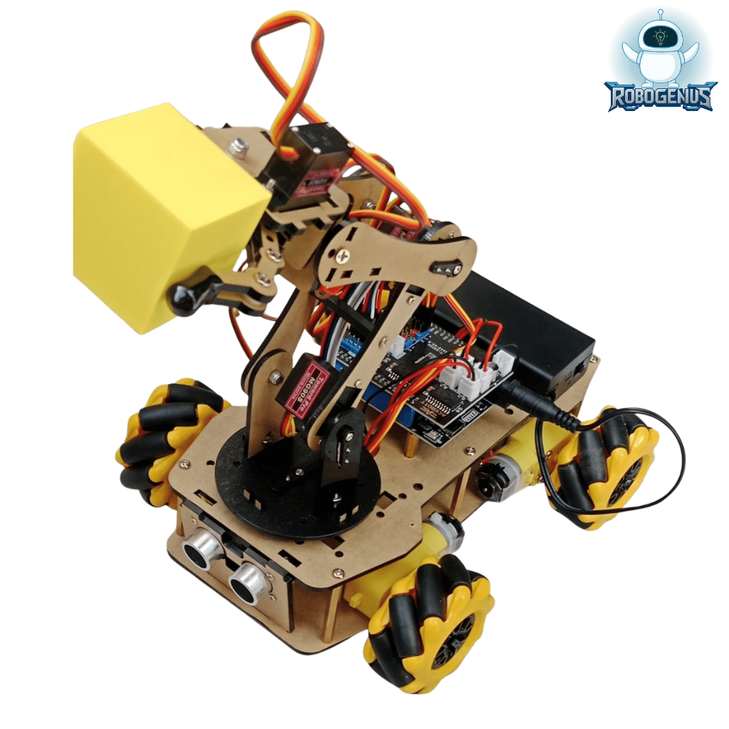 Smart Car with Robotic Arm